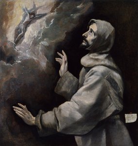 Sint Franciscus Ontvangt de Stigmata