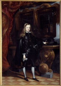 Portret van Karel II van Spanje (1661-1700)