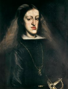 Portret van KAREL II van Spanje door Don Juan Carreno de Miranda