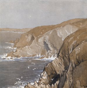 De Cornish Kust door Donald (after) Maxwell