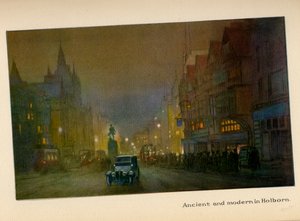 Oud en modern in Holborn, uit 