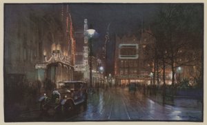 Het schouwspel van Leicester Square