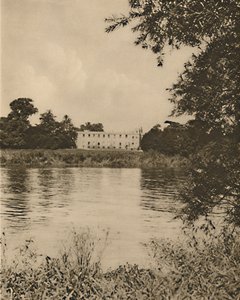 Fair Thames wast de rietachtige oevers bij Syon House, ca. 1935 door Donald McLeish