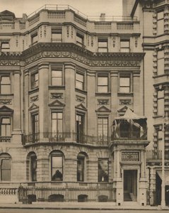 Gebouwen van de Lyceum Club in een historisch huis, ca. 1935 door Donald McLeish
