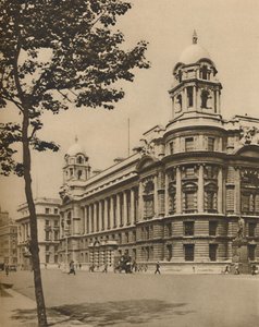 Het brein van de verdediging: Brits Ministerie van Oorlog in Whitehall, c1935 door Donald McLeish