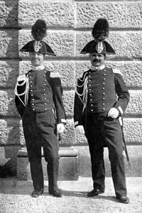Twee Italiaanse politieagenten, 1922