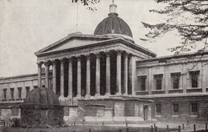 University College, Gower Street, Bloomsbury, Londen door Donald McLeish