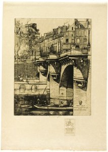 Le Pont Neuf, Parijs (met remarque)
