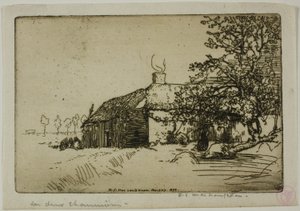 De twee huisjes door Donald Shaw MacLaughlan