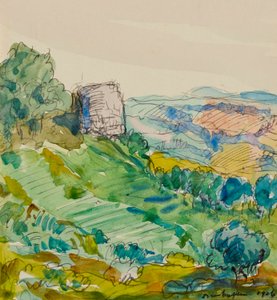 Op weg naar Gaillac door Donald Shaw MacLaughlan