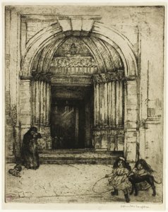 Portaal van St. Germain-des-Prés