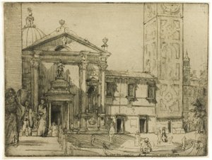 Santa Maria Formosa, Venetië door Donald Shaw MacLaughlan