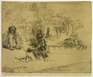 De baders door Donald Shaw MacLaughlan
