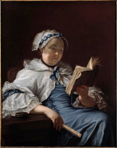 Portret van Madame Nonotte door Donat Nonotte