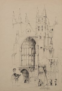 Kathedraal van Canterbury door Donatella Merlo
