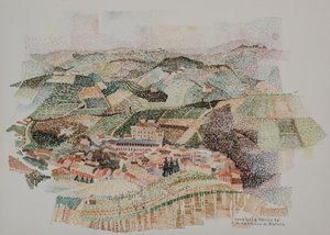 Het kasteel van Barolo door Donatella Merlo