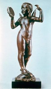 Engel met tamboerijn, 1429 door Donatello