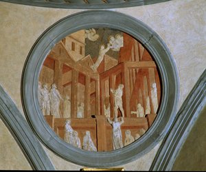 Hemelvaart van St. Johannes de Evangelist door Donatello