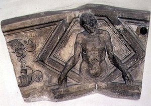 De dode Christus door Donatello