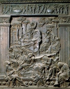 Het gebed op de Olijfberg (reliëf) door Donatello