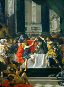 Alexander de Grote Bedreigd door Zijn Vader, waarschijnlijk 1700-1705 door Donato Creti
