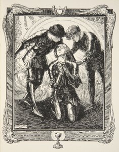 Toen gingen ze naar Sir Galahad, illustratie uit 