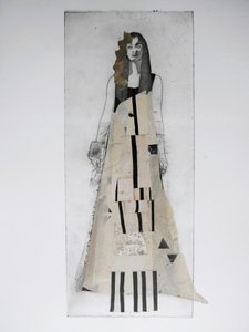 Abstracte modefiguur
