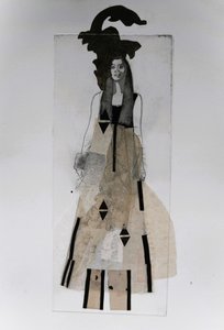 Abstracte modefiguur