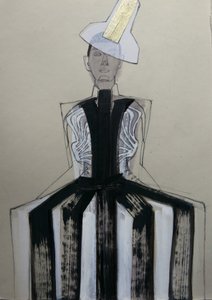 Avant-Garde Modeportret door Doris Schmitz