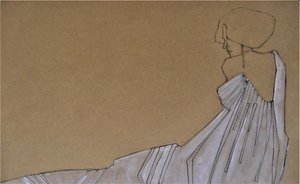 Elegant modesilhouet