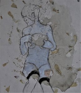 Subtiel naaktfiguur door Doris Schmitz