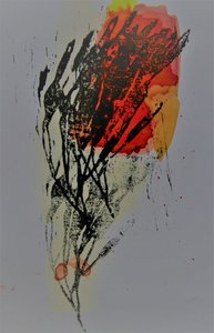Levendige abstracte plant door Doris Schmitz