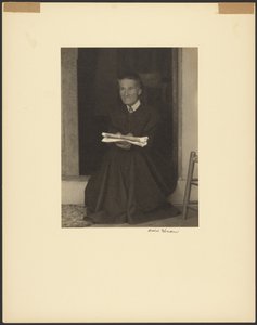 Zuster Sarah, Shaker Settlement, Mt. Lebanon, New York