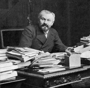 Jules Lemaitre, Franse criticus en dramaturg, late 19e eeuw door Dornac