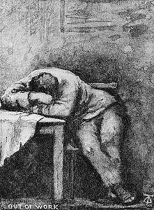 Werkloos, 1890