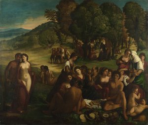 Een Bacchanaal, ca. 1520