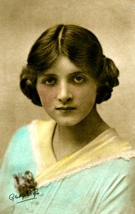 Gladys Cooper 1888-1971, Engelse actrice, begin 20e eeuw
