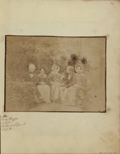 Sir David Brewster met Miss Mary Playfair, Lady Brewster, Mr. Pakenham Edgeworth, en Miss Brewster