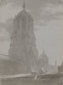Tom Tower, Christ Church, Oxford door Dr. William Crotch