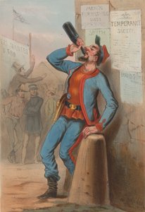 Verenigde Staten 1865 - New-York Brandweer Zouaven, 1865 door Draner