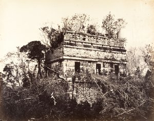 De gevangenis, Chichen-Itza, 1857-89