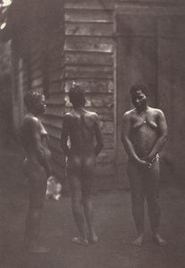 Drie Malagassische vrouwen (plaat 30),1863 (foto)