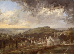 Stroud en de Severn, Gloucestershire door Désiré Delaplace Gérardin