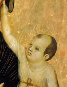 Crevole Madonna door Duccio di Buoninsegna