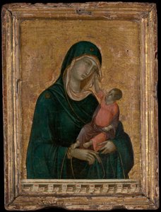 Madonna en Kind door Duccio di Buoninsegna