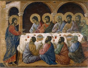 De Passie van Christus - Achterkant van het altaarstuk