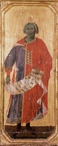 De profeet Salomon door Duccio di Buoninsegna