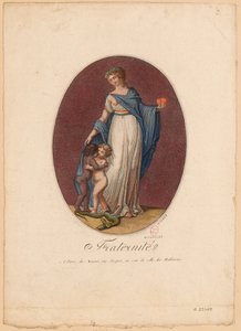 Broederschap, c.1793-94 door Duchemin Duchemin