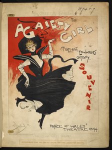 Voorkant reclame voor de musical 