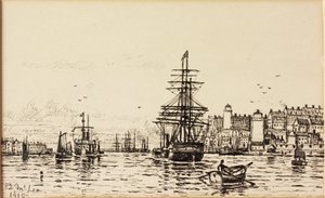 De hoge en lage lichten North Shields